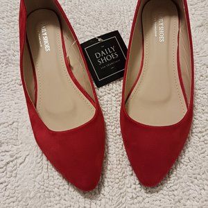 DailyShoes Pointy Toe Ballet Flats